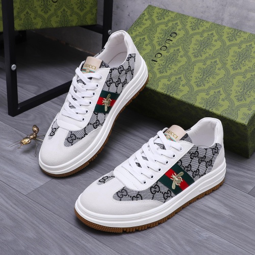 Cheap Gucci Casual Shoes For Men #1209393 Replica Wholesale [$76.00 USD] [ITEM#1209393] on Replica Gucci Casual Shoes