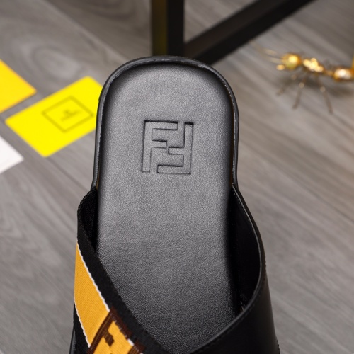 Cheap Fendi Slippers For Men #1209403 Replica Wholesale [$42.00 USD] [ITEM#1209403] on Replica Fendi Slippers