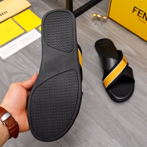 Cheap Fendi Slippers For Men #1209403 Replica Wholesale [$42.00 USD] [ITEM#1209403] on Replica Fendi Slippers