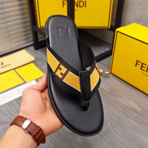 Cheap Fendi Slippers For Men #1209405 Replica Wholesale [$42.00 USD] [ITEM#1209405] on Replica Fendi Slippers