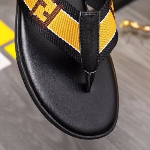 Cheap Fendi Slippers For Men #1209405 Replica Wholesale [$42.00 USD] [ITEM#1209405] on Replica Fendi Slippers