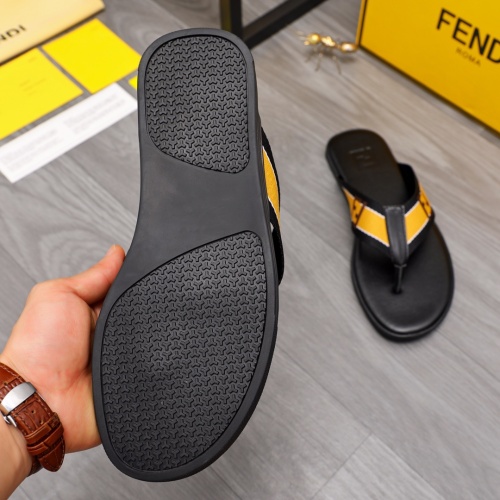 Cheap Fendi Slippers For Men #1209405 Replica Wholesale [$42.00 USD] [ITEM#1209405] on Replica Fendi Slippers