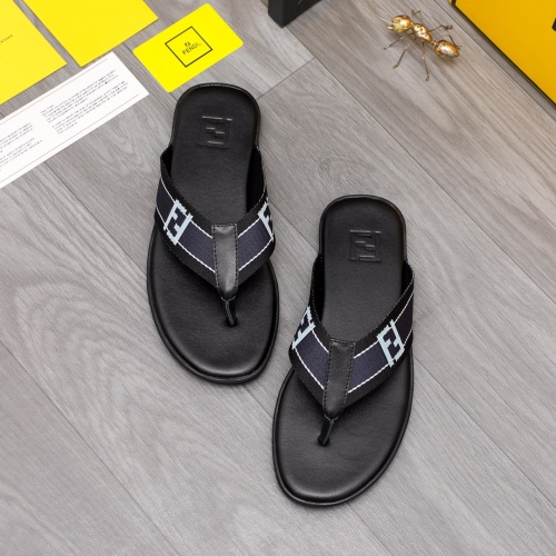 Cheap Fendi Slippers For Men #1209406 Replica Wholesale [$42.00 USD] [ITEM#1209406] on Replica Fendi Slippers