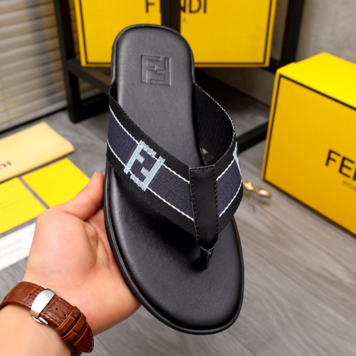 Cheap Fendi Slippers For Men #1209406 Replica Wholesale [$42.00 USD] [ITEM#1209406] on Replica Fendi Slippers