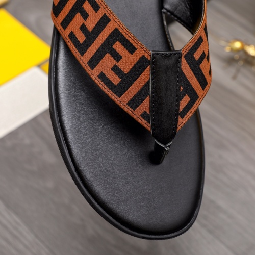 Cheap Fendi Slippers For Men #1209410 Replica Wholesale [$42.00 USD] [ITEM#1209410] on Replica Fendi Slippers