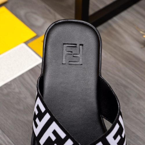 Cheap Fendi Slippers For Men #1209411 Replica Wholesale [$42.00 USD] [ITEM#1209411] on Replica Fendi Slippers