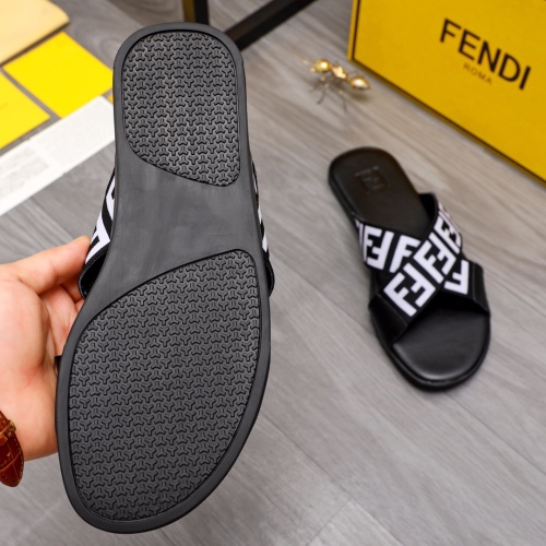 Cheap Fendi Slippers For Men #1209411 Replica Wholesale [$42.00 USD] [ITEM#1209411] on Replica Fendi Slippers