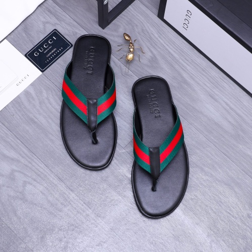 Cheap Gucci Slippers For Men #1209422 Replica Wholesale [$42.00 USD] [ITEM#1209422] on Replica Gucci Slippers