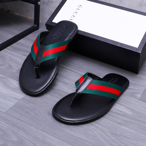 Cheap Gucci Slippers For Men #1209422 Replica Wholesale [$42.00 USD] [ITEM#1209422] on Replica Gucci Slippers