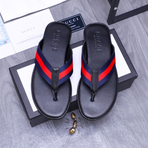 Cheap Gucci Slippers For Men #1209423 Replica Wholesale [$42.00 USD] [ITEM#1209423] on Replica Gucci Slippers