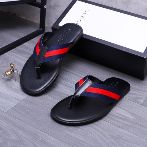 Cheap Gucci Slippers For Men #1209423 Replica Wholesale [$42.00 USD] [ITEM#1209423] on Replica Gucci Slippers