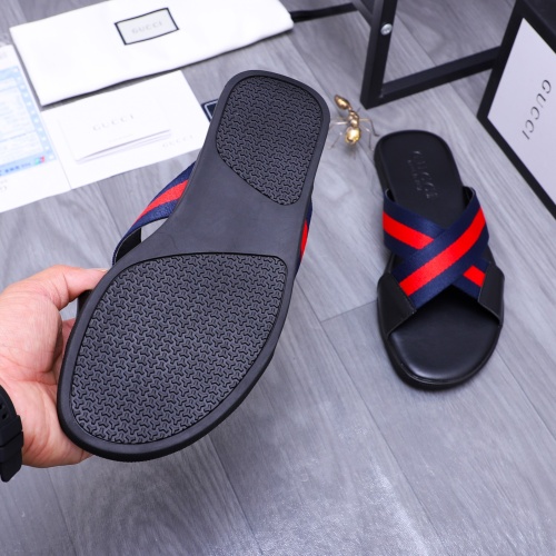 Cheap Gucci Slippers For Men #1209425 Replica Wholesale [$42.00 USD] [ITEM#1209425] on Replica Gucci Slippers