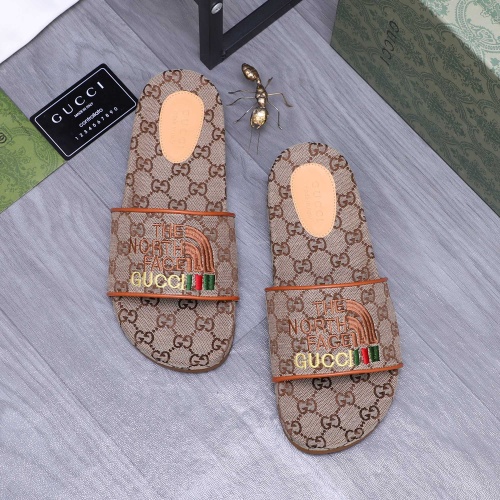 Cheap Gucci Slippers For Men #1209435 Replica Wholesale [$60.00 USD] [ITEM#1209435] on Replica Gucci Slippers