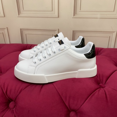 Cheap Dolce &amp; Gabbana D&amp;G Casual Shoes For Women #1209444 Replica Wholesale [$100.00 USD] [ITEM#1209444] on Replica Dolce &amp; Gabbana D&amp;G Casual Shoes