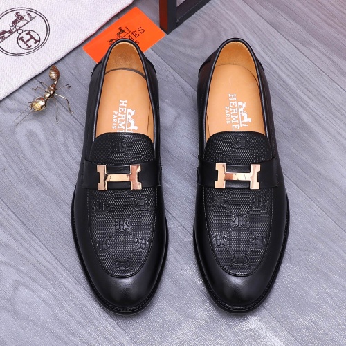 Cheap Hermes Leather Shoes For Men #1209458 Replica Wholesale [$82.00 USD] [ITEM#1209458] on Replica Hermes Leather Shoes