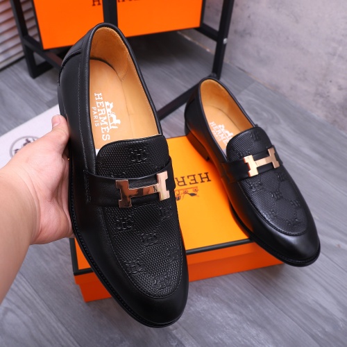 Cheap Hermes Leather Shoes For Men #1209458 Replica Wholesale [$82.00 USD] [ITEM#1209458] on Replica Hermes Leather Shoes