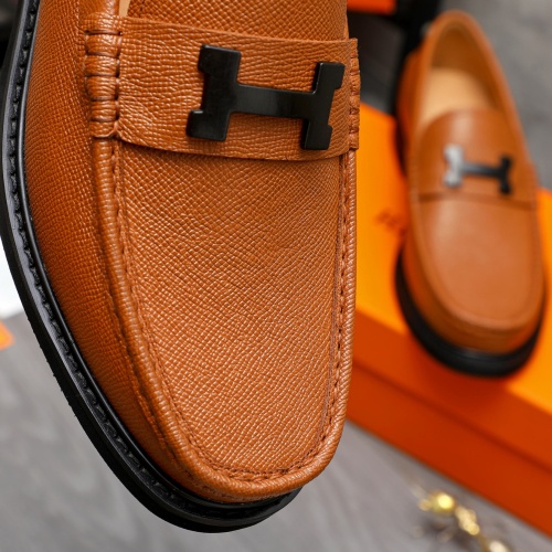 Cheap Hermes Leather Shoes For Men #1209459 Replica Wholesale [$82.00 USD] [ITEM#1209459] on Replica Hermes Leather Shoes