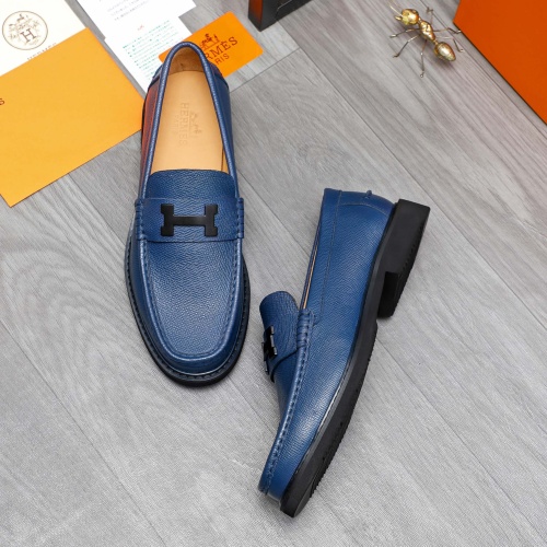 Cheap Hermes Leather Shoes For Men #1209460 Replica Wholesale [$82.00 USD] [ITEM#1209460] on Replica Hermes Leather Shoes