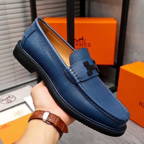 Cheap Hermes Leather Shoes For Men #1209460 Replica Wholesale [$82.00 USD] [ITEM#1209460] on Replica Hermes Leather Shoes