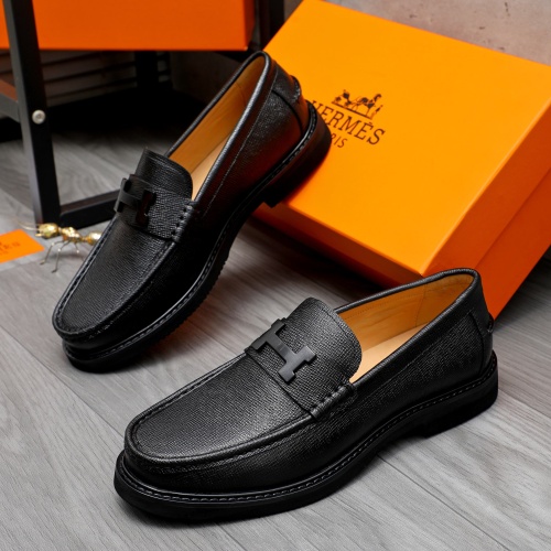 Cheap Hermes Leather Shoes For Men #1209462 Replica Wholesale [$82.00 USD] [ITEM#1209462] on Replica Hermes Leather Shoes