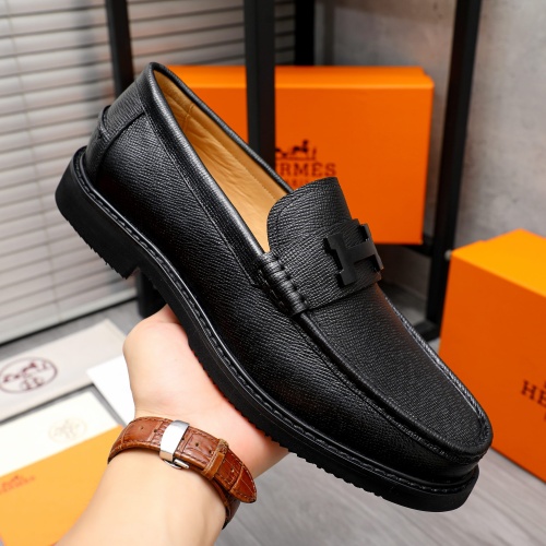 Cheap Hermes Leather Shoes For Men #1209462 Replica Wholesale [$82.00 USD] [ITEM#1209462] on Replica Hermes Leather Shoes