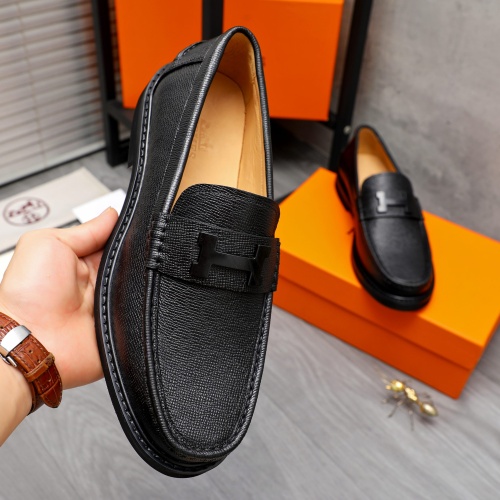 Cheap Hermes Leather Shoes For Men #1209462 Replica Wholesale [$82.00 USD] [ITEM#1209462] on Replica Hermes Leather Shoes