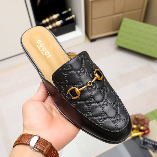 Cheap Gucci Slippers For Men #1209468 Replica Wholesale [$68.00 USD] [ITEM#1209468] on Replica Gucci Slippers