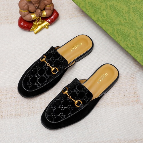 Cheap Gucci Slippers For Men #1209469 Replica Wholesale [$68.00 USD] [ITEM#1209469] on Replica Gucci Slippers