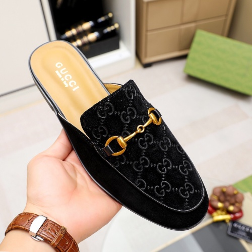 Cheap Gucci Slippers For Men #1209469 Replica Wholesale [$68.00 USD] [ITEM#1209469] on Replica Gucci Slippers