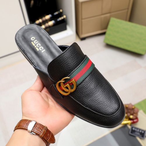 Cheap Gucci Slippers For Men #1209471 Replica Wholesale [$68.00 USD] [ITEM#1209471] on Replica Gucci Slippers