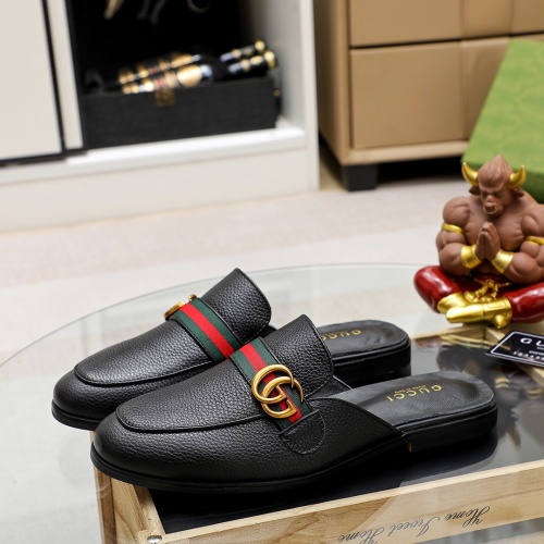 Cheap Gucci Slippers For Men #1209471 Replica Wholesale [$68.00 USD] [ITEM#1209471] on Replica Gucci Slippers