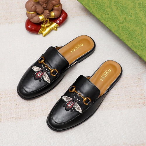 Cheap Gucci Slippers For Men #1209474 Replica Wholesale [$68.00 USD] [ITEM#1209474] on Replica Gucci Slippers