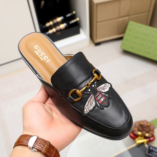 Cheap Gucci Slippers For Men #1209474 Replica Wholesale [$68.00 USD] [ITEM#1209474] on Replica Gucci Slippers