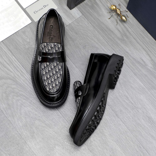 Cheap Christian Dior Leather Shoes For Men #1209476 Replica Wholesale [$96.00 USD] [ITEM#1209476] on Replica Christian Dior Leather Shoes