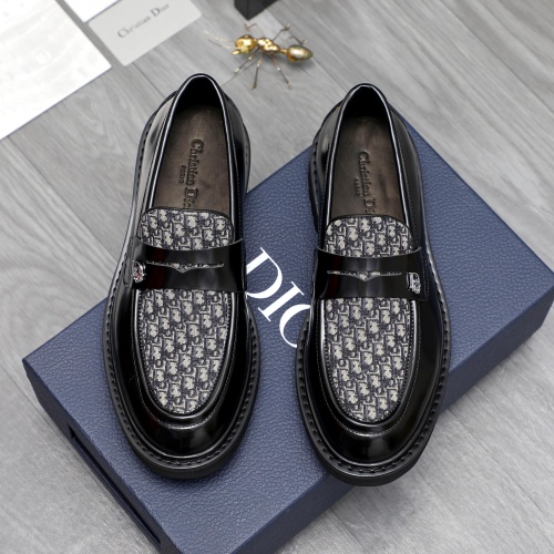 Cheap Christian Dior Leather Shoes For Men #1209476 Replica Wholesale [$96.00 USD] [ITEM#1209476] on Replica Christian Dior Leather Shoes