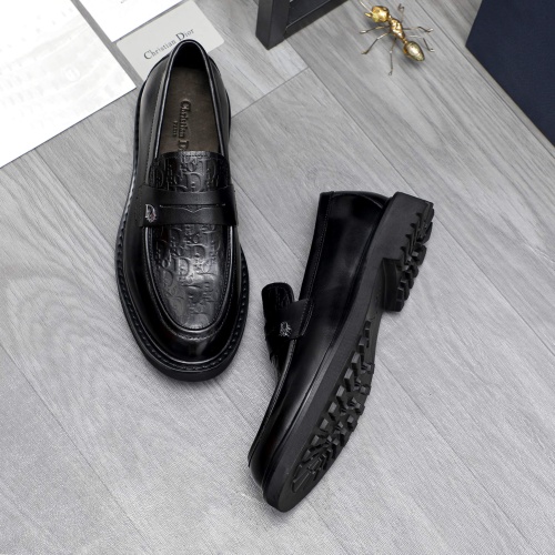 Cheap Christian Dior Leather Shoes For Men #1209482 Replica Wholesale [$96.00 USD] [ITEM#1209482] on Replica Christian Dior Leather Shoes