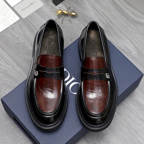 Cheap Christian Dior Leather Shoes For Men #1209484 Replica Wholesale [$96.00 USD] [ITEM#1209484] on Replica Christian Dior Leather Shoes