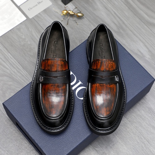 Cheap Christian Dior Leather Shoes For Men #1209485 Replica Wholesale [$96.00 USD] [ITEM#1209485] on Replica Christian Dior Leather Shoes