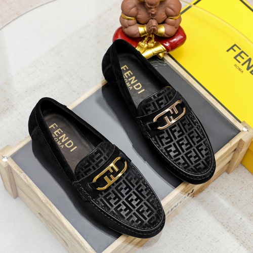 Cheap Fendi Leather Shoes For Men #1209487 Replica Wholesale [$68.00 USD] [ITEM#1209487] on Replica Fendi Leather Shoes