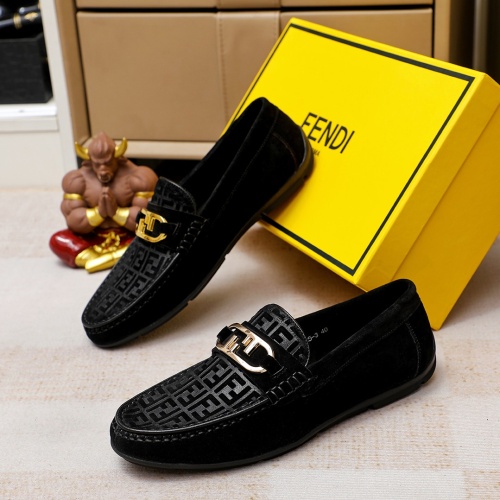 Cheap Fendi Leather Shoes For Men #1209487 Replica Wholesale [$68.00 USD] [ITEM#1209487] on Replica Fendi Leather Shoes