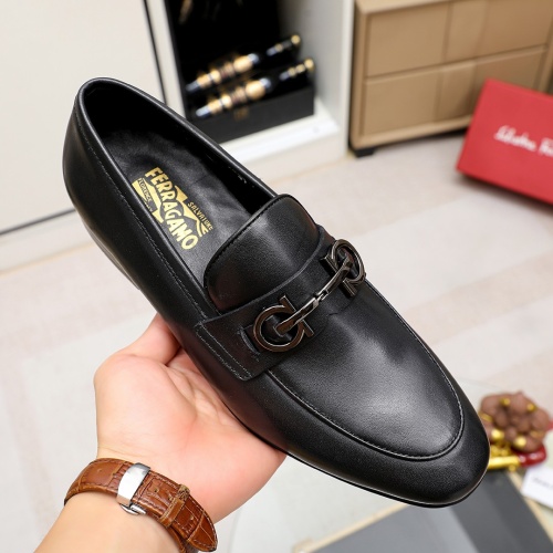 Cheap Salvatore Ferragamo Leather Shoes For Men #1209503 Replica Wholesale [$80.00 USD] [ITEM#1209503] on Replica Salvatore Ferragamo Leather Shoes