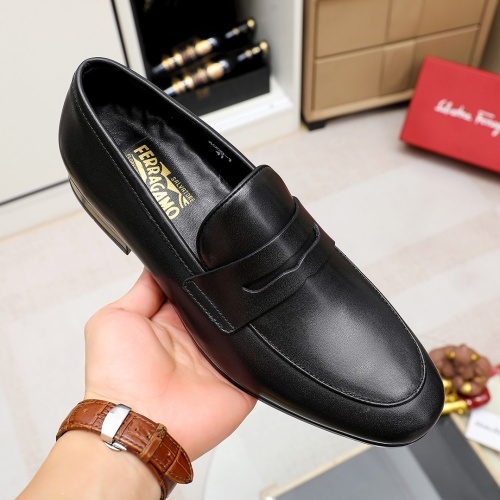 Cheap Salvatore Ferragamo Leather Shoes For Men #1209509 Replica Wholesale [$80.00 USD] [ITEM#1209509] on Replica Salvatore Ferragamo Leather Shoes