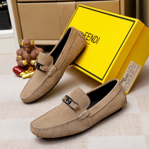 Cheap Fendi Leather Shoes For Men #1209517 Replica Wholesale [$72.00 USD] [ITEM#1209517] on Replica Fendi Leather Shoes