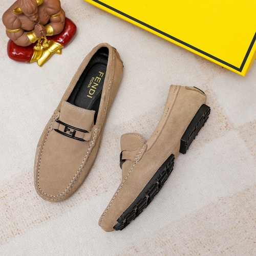 Cheap Fendi Leather Shoes For Men #1209517 Replica Wholesale [$72.00 USD] [ITEM#1209517] on Replica Fendi Leather Shoes