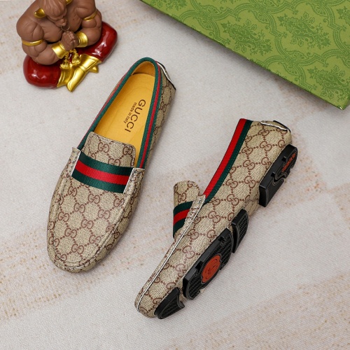 Cheap Gucci Oxfords Shoes For Men #1209520 Replica Wholesale [$72.00 USD] [ITEM#1209520] on Replica Gucci Oxfords Shoes