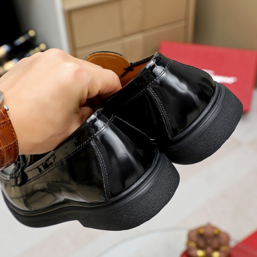 Cheap Salvatore Ferragamo Leather Shoes For Men #1209533 Replica Wholesale [$85.00 USD] [ITEM#1209533] on Replica Salvatore Ferragamo Leather Shoes