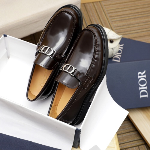 Cheap Christian Dior Leather Shoes For Men #1209539 Replica Wholesale [$92.00 USD] [ITEM#1209539] on Replica Christian Dior Leather Shoes