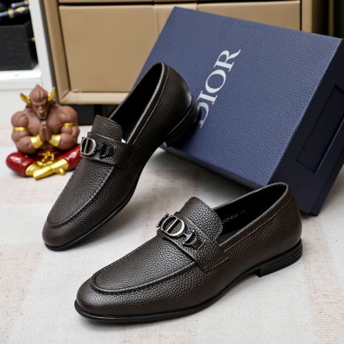 Cheap Christian Dior Leather Shoes For Men #1209552 Replica Wholesale [$82.00 USD] [ITEM#1209552] on Replica Christian Dior Leather Shoes