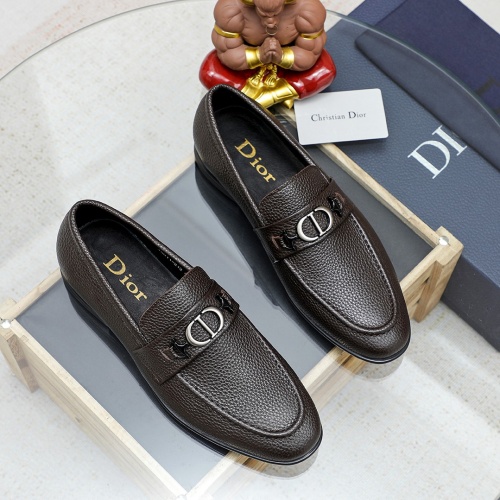 Cheap Christian Dior Leather Shoes For Men #1209552 Replica Wholesale [$82.00 USD] [ITEM#1209552] on Replica Christian Dior Leather Shoes