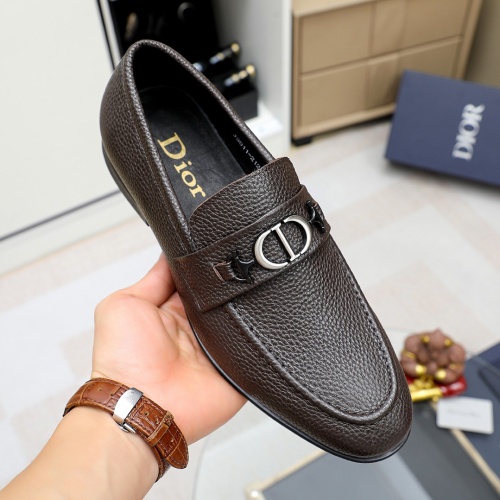 Cheap Christian Dior Leather Shoes For Men #1209552 Replica Wholesale [$82.00 USD] [ITEM#1209552] on Replica Christian Dior Leather Shoes